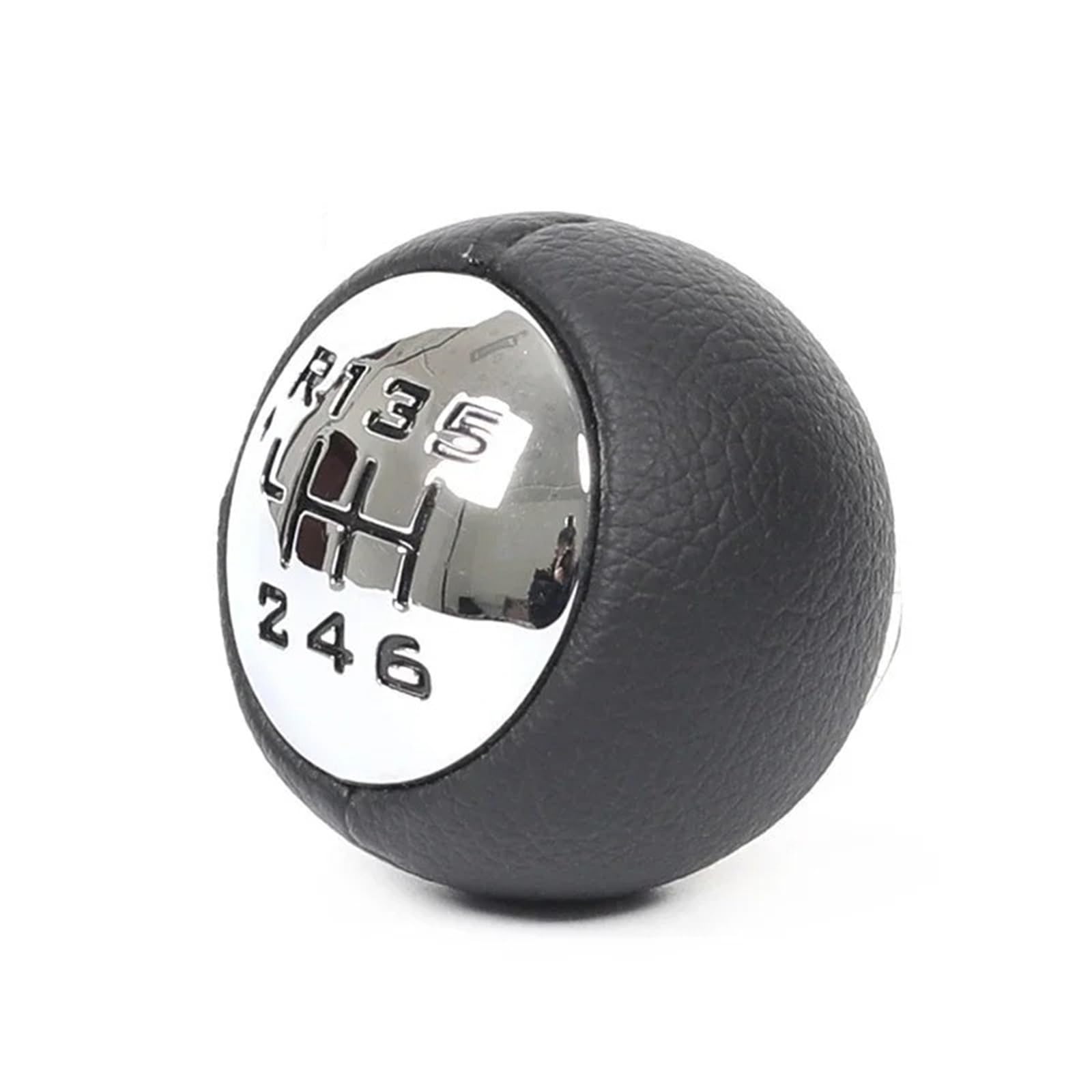 Xexjhqq 6 Speed Gear Stick Knob For Peugeot 307 308 3008 407 5008 807 Gear Stick Knob Head Lever Adapter Manual 6-Speed Transmission(6 Speed)
