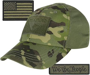 Condor Operator Cap Mesh-Back Bundle - AR-15 & We The People Patches