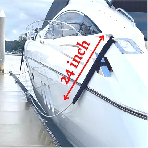 Miniatura 7 de Dock Line - Protectores de rozaduras de 24 y 47 pulgadas de longitud (paquete de 2)  Protector de rozaduras extraíble ultra fuerte, resistente a los