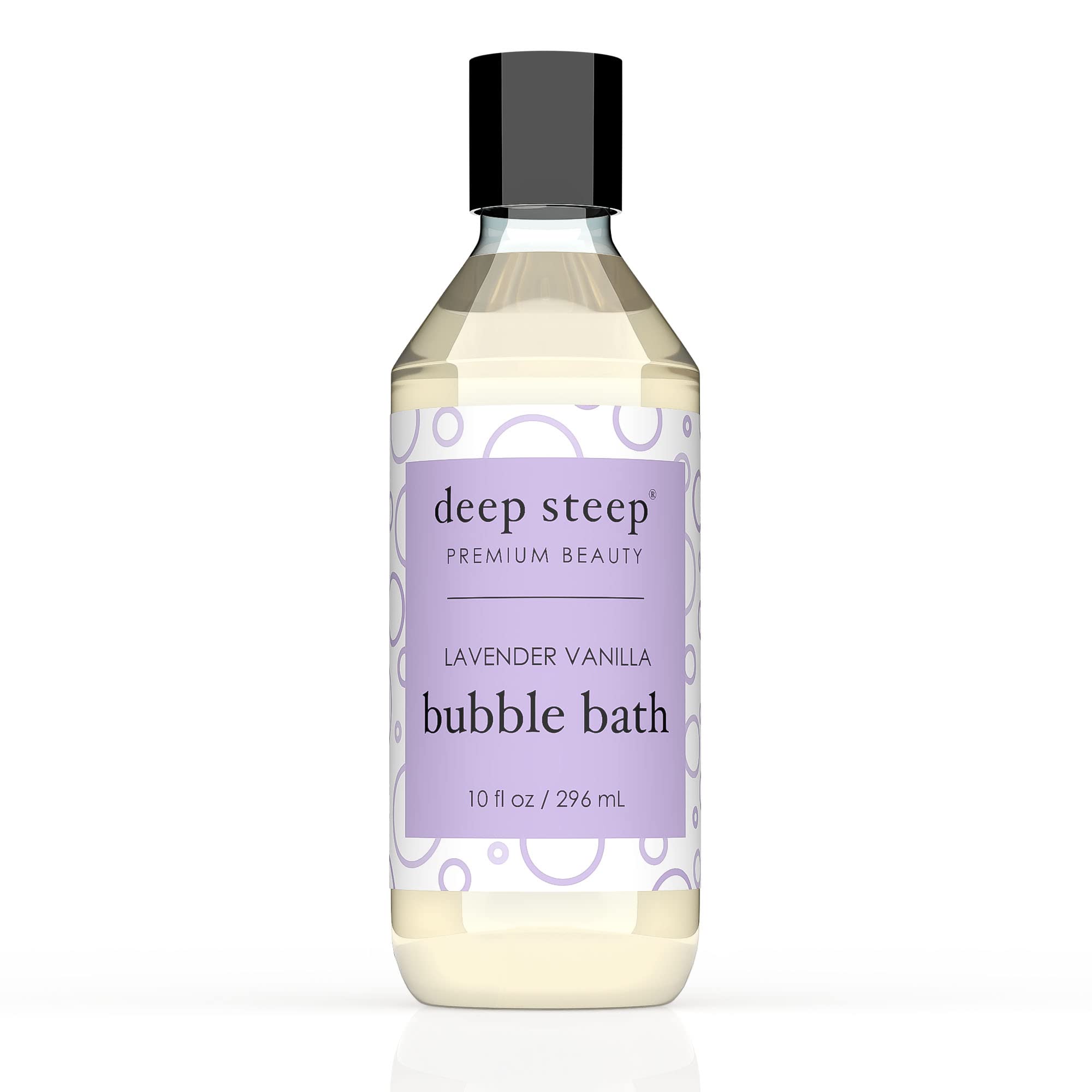 Deep Steep Bubble Bath, 10 oz (Lavender Vanilla)