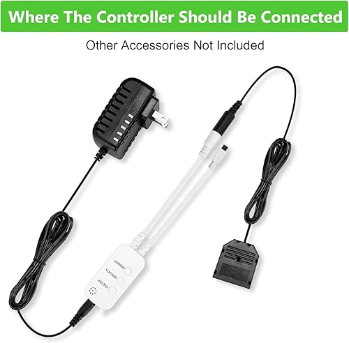 Miniatura 2 de Controlador WiFi inteligente para luces de disco de un solo color, control remoto AIBOO para tiras de luces LED, letrero de neón LED compatible con