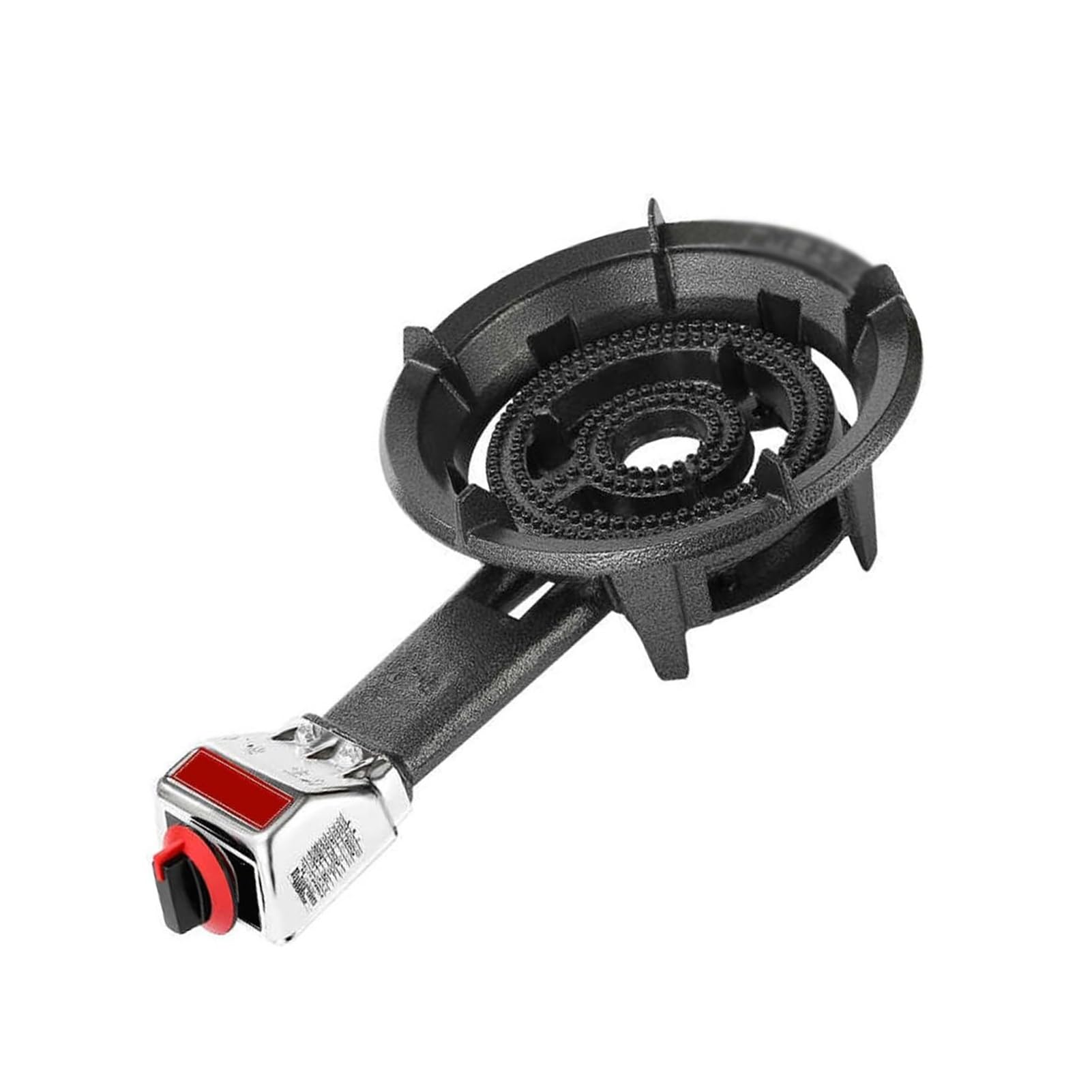 THEGA Stufa A Gas 10KW, Fornello A Gas A Un Bruciatore, con Griglia in Ghisa E Protezione Anti-spegnimento, Piano Cottura Ad Alta Efficienza per Uso Domestico(NG,60x14x34cm)