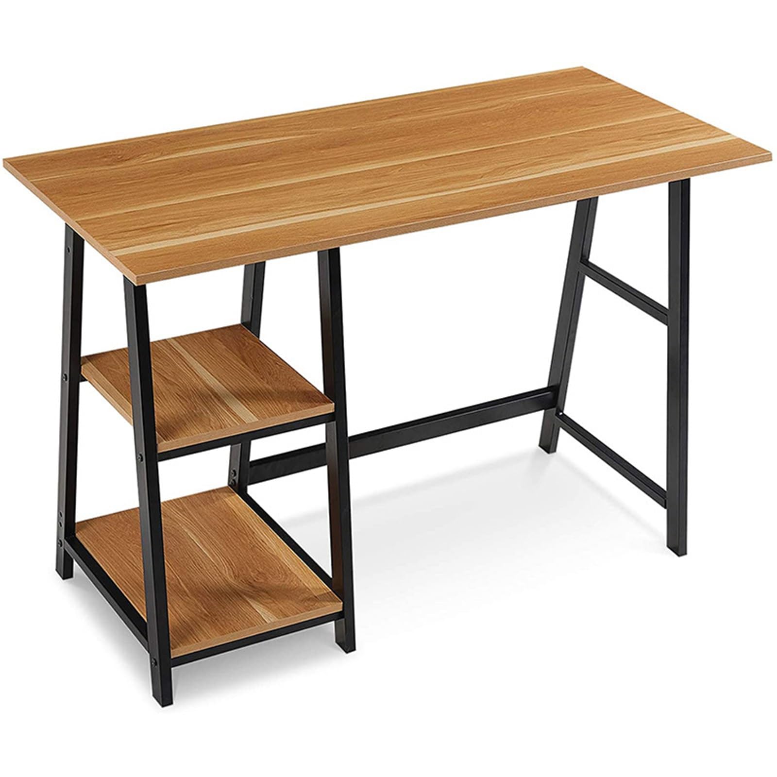 Bureau d'ordinateur portable multifonctionnel poste de travail intégré gain de place