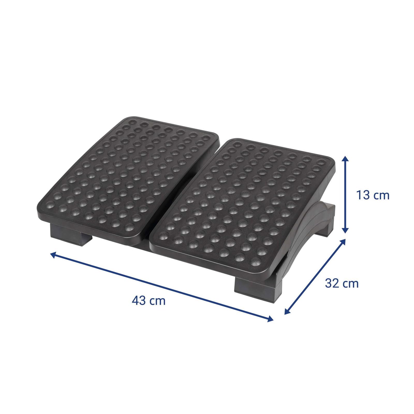 MAUL Fußstütze schwarz MAULstep duo ergonomisch Büro Fußablage