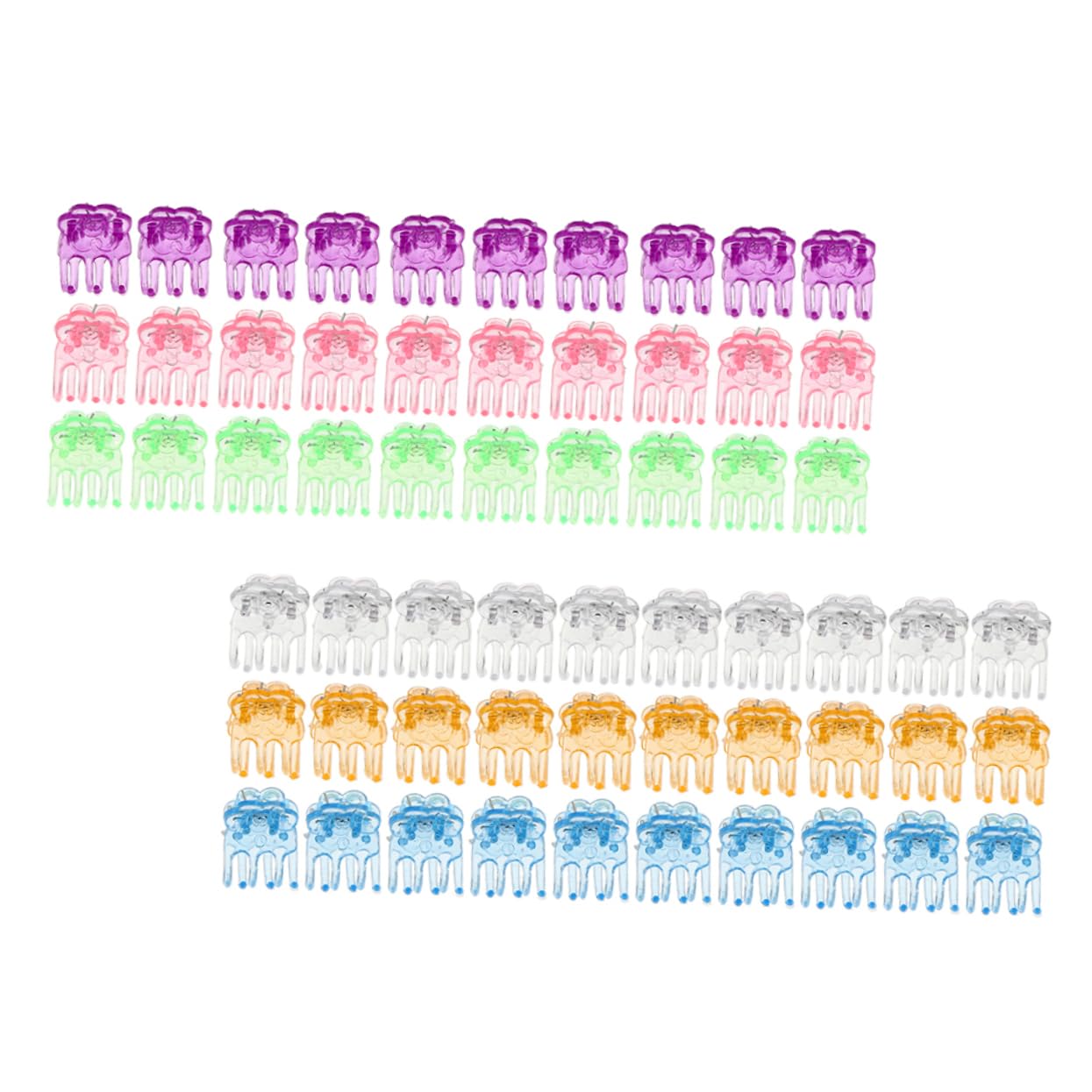 Gatuida 10 Ensembles Agrafe D'orchidée Clip De Support pour Plantes Grimpantes Clips De Support pour Plantes Piquets De Support pour Plantes Propagation Clips De Jardinage 120 Pièces * 10
