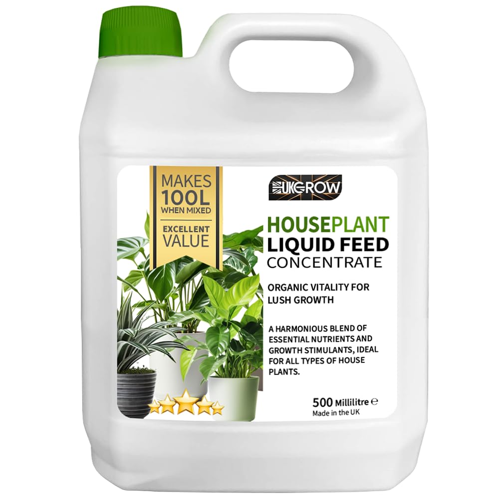 UK GROW Premium Plant Nutrient โ Unlock the Full Potential of Your Plants! (500ml, Houseplant)