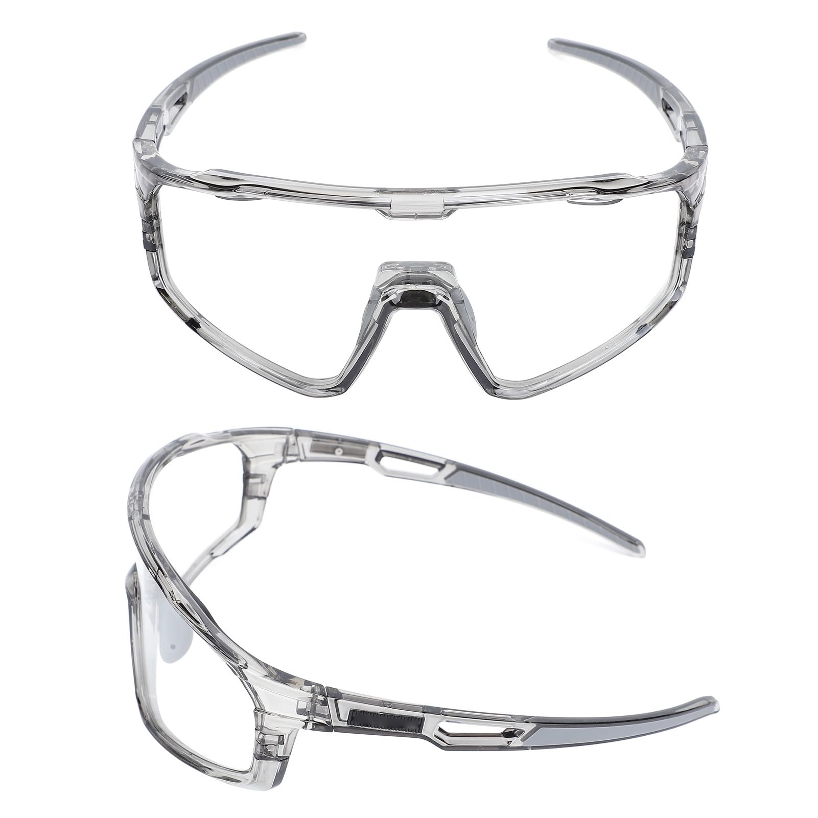 Okulary Rowerowe, Wiatroszczelne Fotochromowe Okulary Przeciwsłoneczne UV400 Sportowe Okulary do Biegania, Wędkarstwa, Wyścigów, Narciarstwa