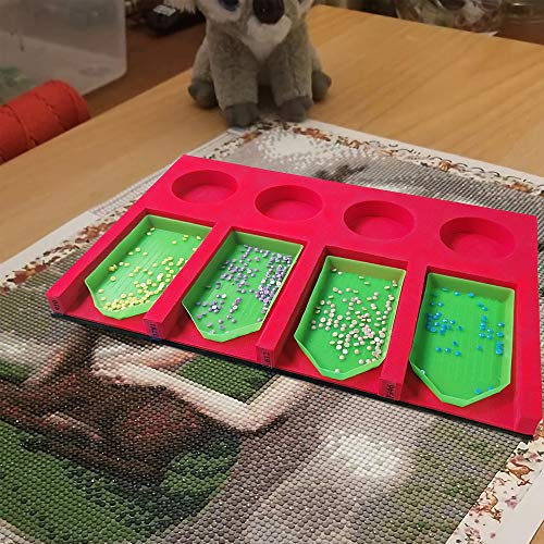 Buy Diamond Painting Tools and Accessories Drill Tray Organizer