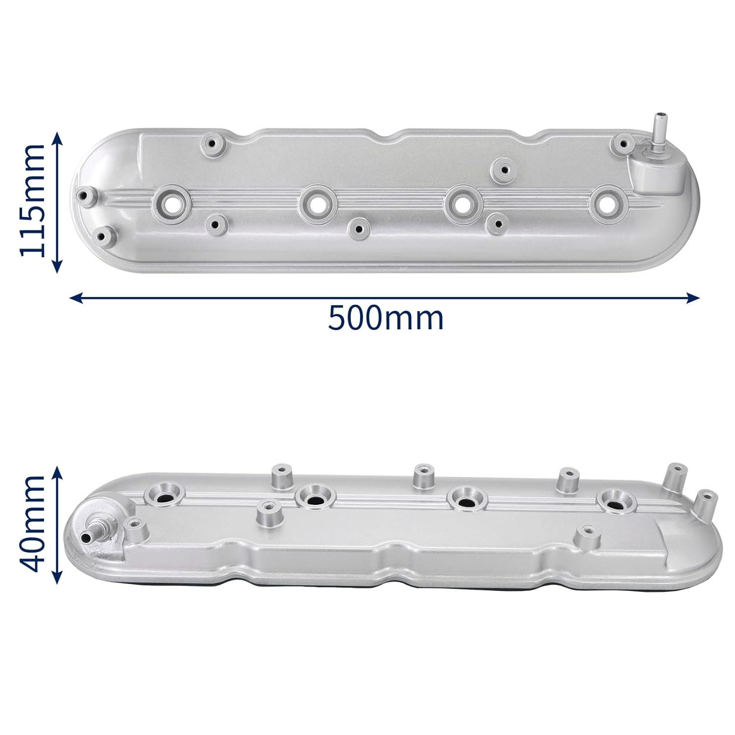 264-969 12642655 Engine Valve Cover Assembly w/Gasket & Bolts for 2009-2019 Che-vy G.MC V8 Engine - Silverado Suburban Avalanche Camaro Tahoe Sierra Yukon Envoy (Driver Side)