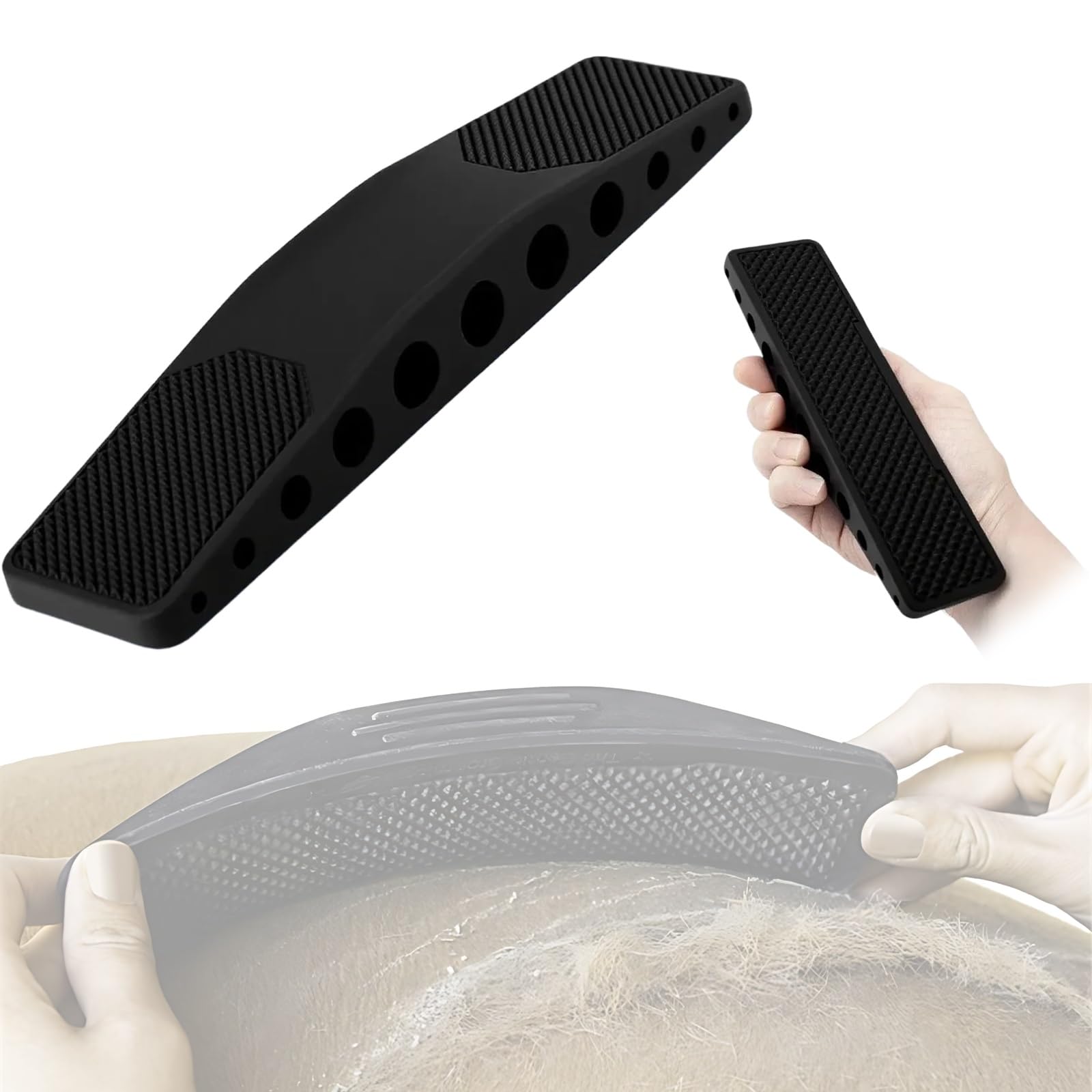 Equine Stiff Body Horse Brush - Professional Grooming Tool for Effortless Removal of Mud, Sweat, and Dirt from Horses Hair