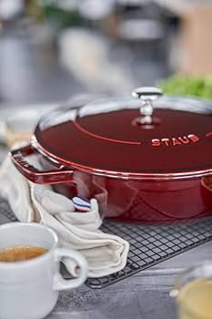 ストウブ staub ブレイザー 28cm ソテーパン グレナディンレッド Amazon.co.jp: staub ストウブ 「 ブレイザー ソテーパン グレナディン