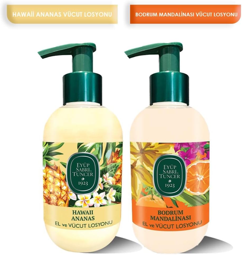 Eyüp Sabri Tuncer Hawaii Ananas ve Bodrum Mandalinası Losyon 280 ml