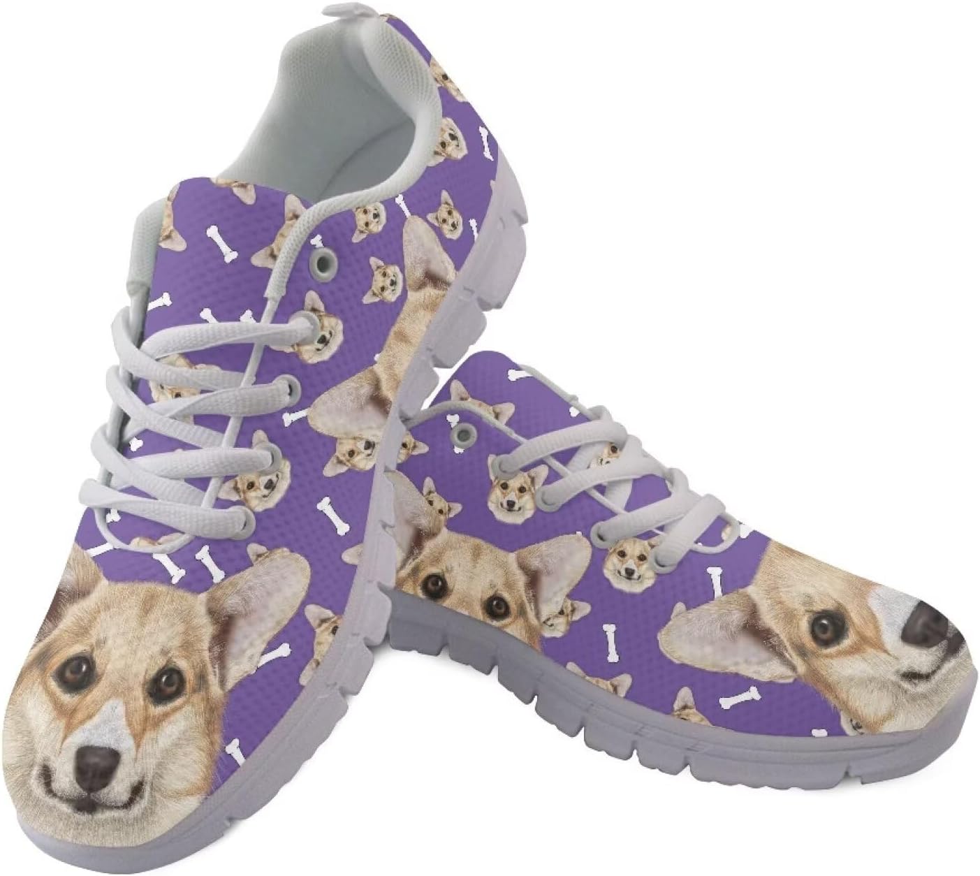 Womens Walking Running Shoes Tennis Fashion Lace Up Athletic Sneakers Footwear