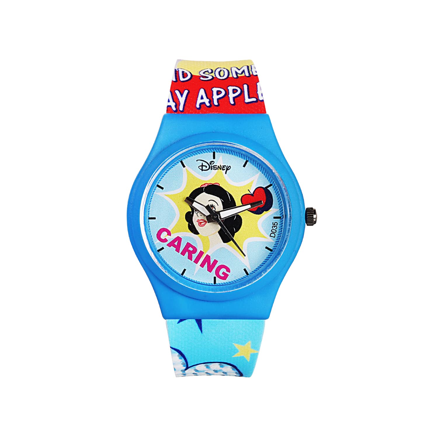 Disney Princess Wrist Watch Princess Caring Blue Cute Round Analogue Wrist Watch Multicolor Kids Birthday Gift for Girl Age 3 to 12 Years (B09NMJ7NTW) Amazon Price History, Amazon Price Tracker