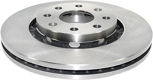 Rotor de freno de disco delantero compatible con Chevrolet Aveo 2004 2005 2006 2007 2008 2009 2010 2011 2012 2013 2014 2015 2016 2017 2018 PC-258502