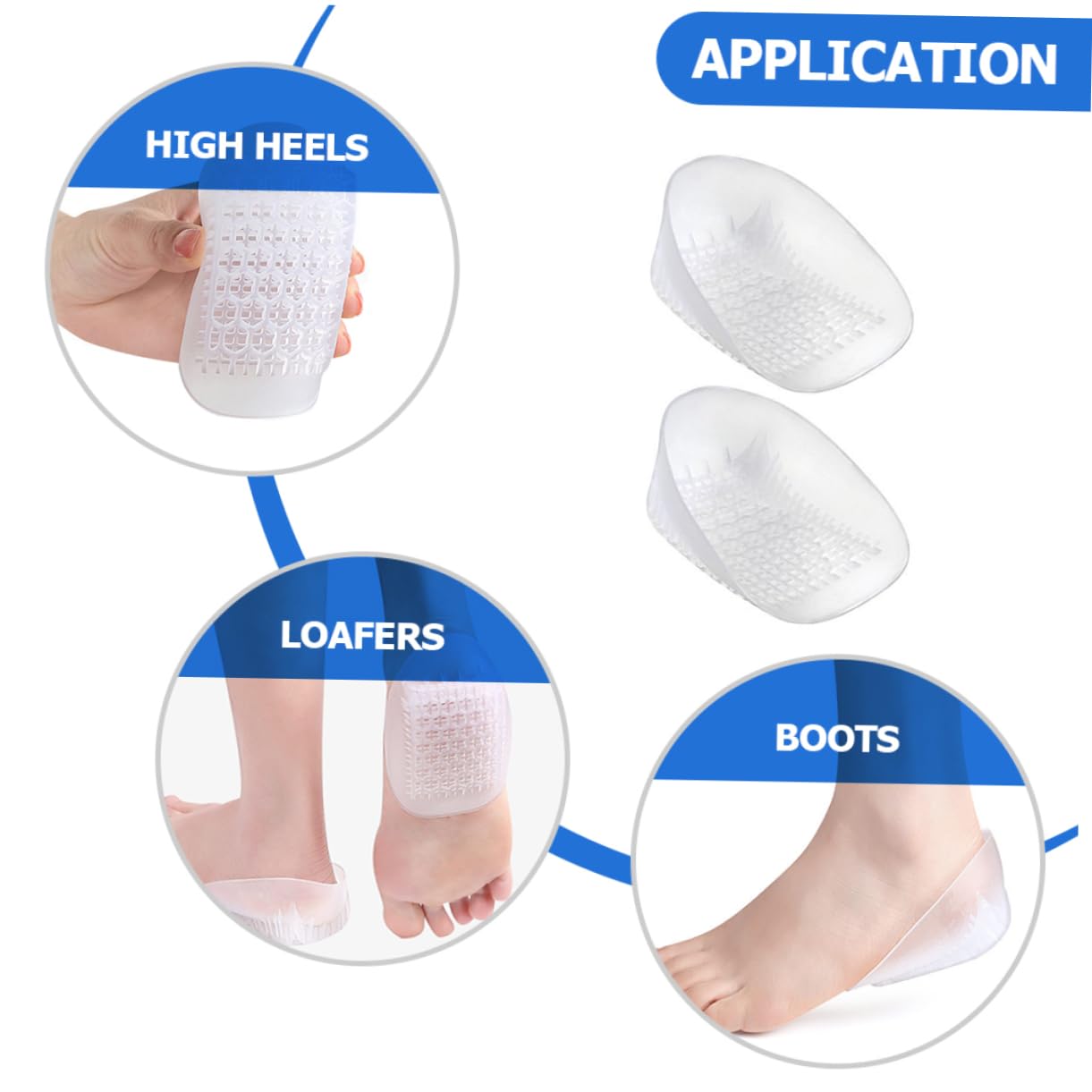 Healeved 5paare U-förmige Fersenpolster Für Schuhe Sanfte Dämpfung Und Schutz Für Fersenschmerzen Hochwertige Fersenpolster Für Und Für Sport Und Alltag