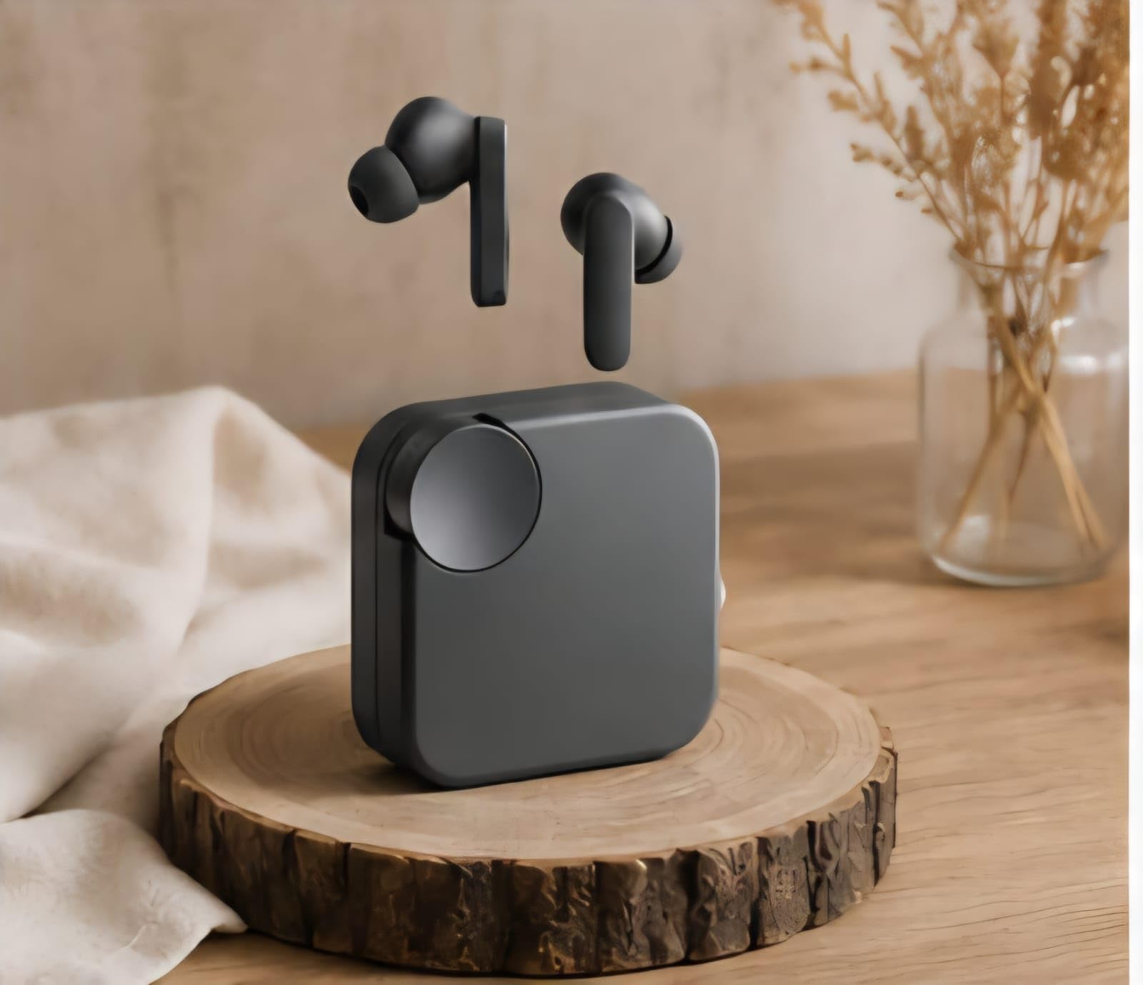 Earbuds Wireless Bluetooth 5.3 TWS Earphones with Full Touch Control, Built-in Microphone, Premium Sound Quality, Fast Stable Connection, Type C Charger, Black Under 499 BUDEGT Friendly-image-35
