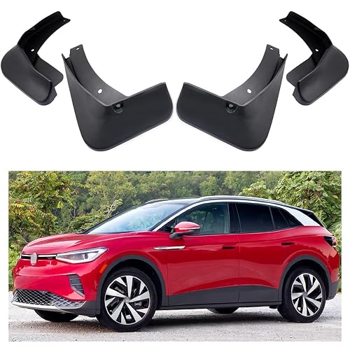 Mud Flaps Splash Guards Compatible with VW ID.4 2021-2026