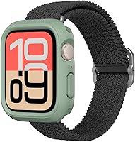 Vista 8 de RHINOSHIELD Funda protectora delgada compatible con Apple Watch SE 3, SE 2, SE, Series 6, 5, 4 (1.732 pulgadas), funda protectora delgada, ligera