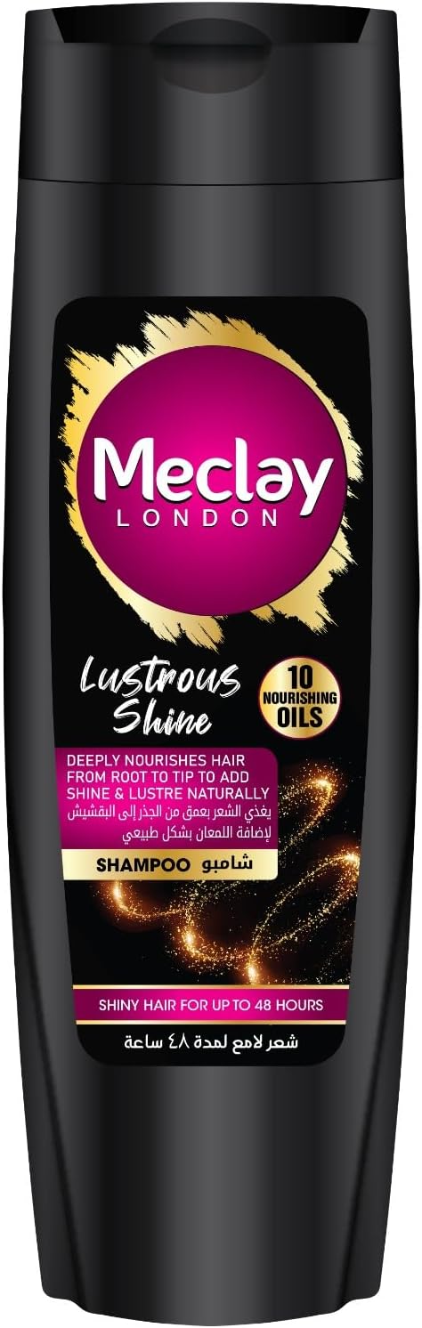 Meclay London Lustrous Shine Sulfate Free Shampoo 185ml