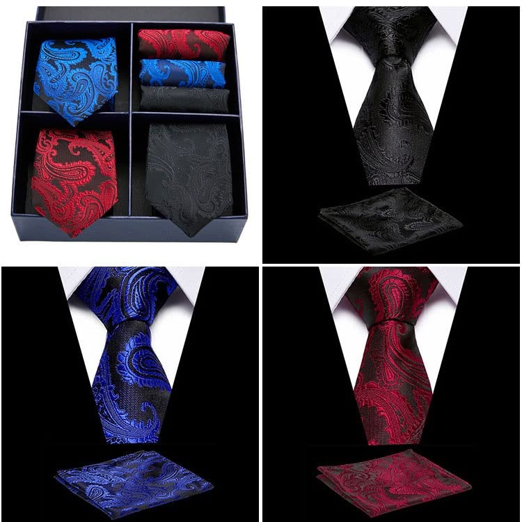 Set de Corbatas Clásicas de Seda para Hombre miniatura 3