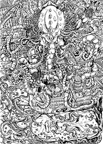 Lovecraft Para Colorir