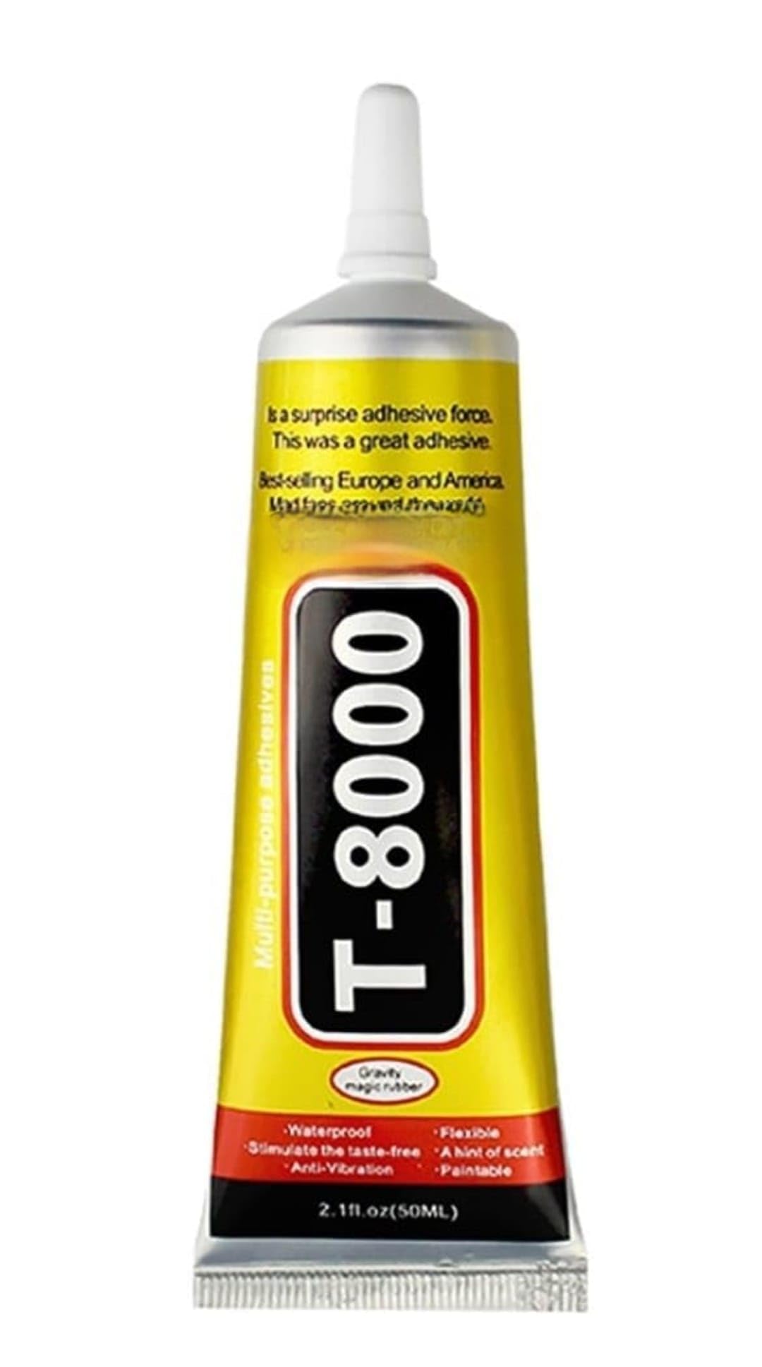 T8000 Phone Repair Glu Phone Screen Glu T8000 Cell Phone Adhesive Phone Glue Electronic Glu T8000 Multifunction DIY Phone Adhesive 50ml