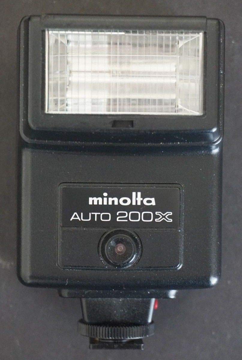 Minolta Hi-Magic F Arrow Aceのフラッシュ付き Minolta Hi-Magic F Arrow Aceのフラッシュ付き