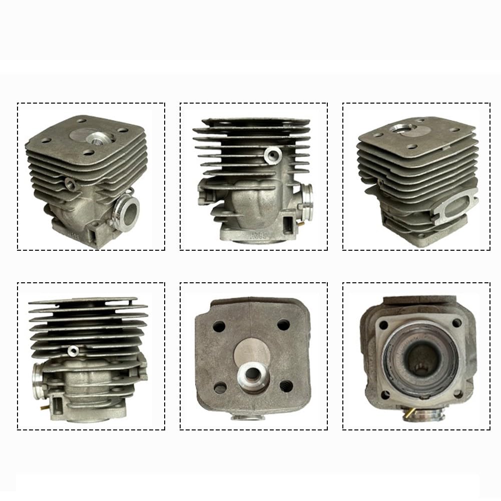 Kit de cilindro de pistón de 56 mm para motosierra 395, 395Xp, 359Epa con piezas 56 mm para kit de pistón para motosierra 395, 395Xp, 359Epa, número de pieza: 503 99 39 03, 503993971