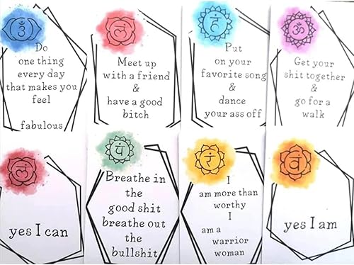 Miniatura 4 de Tarjeta de afirmación divertida de regalo de 16 piezas, tarjeta de juramento de superación personal, tarjeta de afirmación positiva, tarjeta de