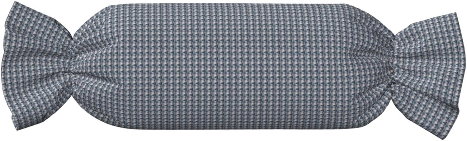 Christmas Tree Snow Print Candy Cylindrical Pillow Eco-Friendly Round Bolster Bedroom Travel Versatile Use