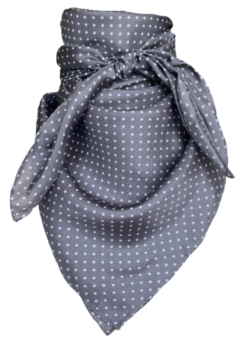 Gray Dot Wild Rag