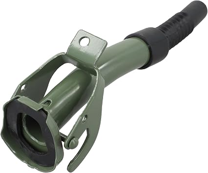 Flexible Jerry Can Spout Nozzle, Steel Flexible Pouring Nozzle with Rubber Seal for 5L/10L/20L Jerry Can, Leak-Free Clip-On Spout for Liquid Transfer