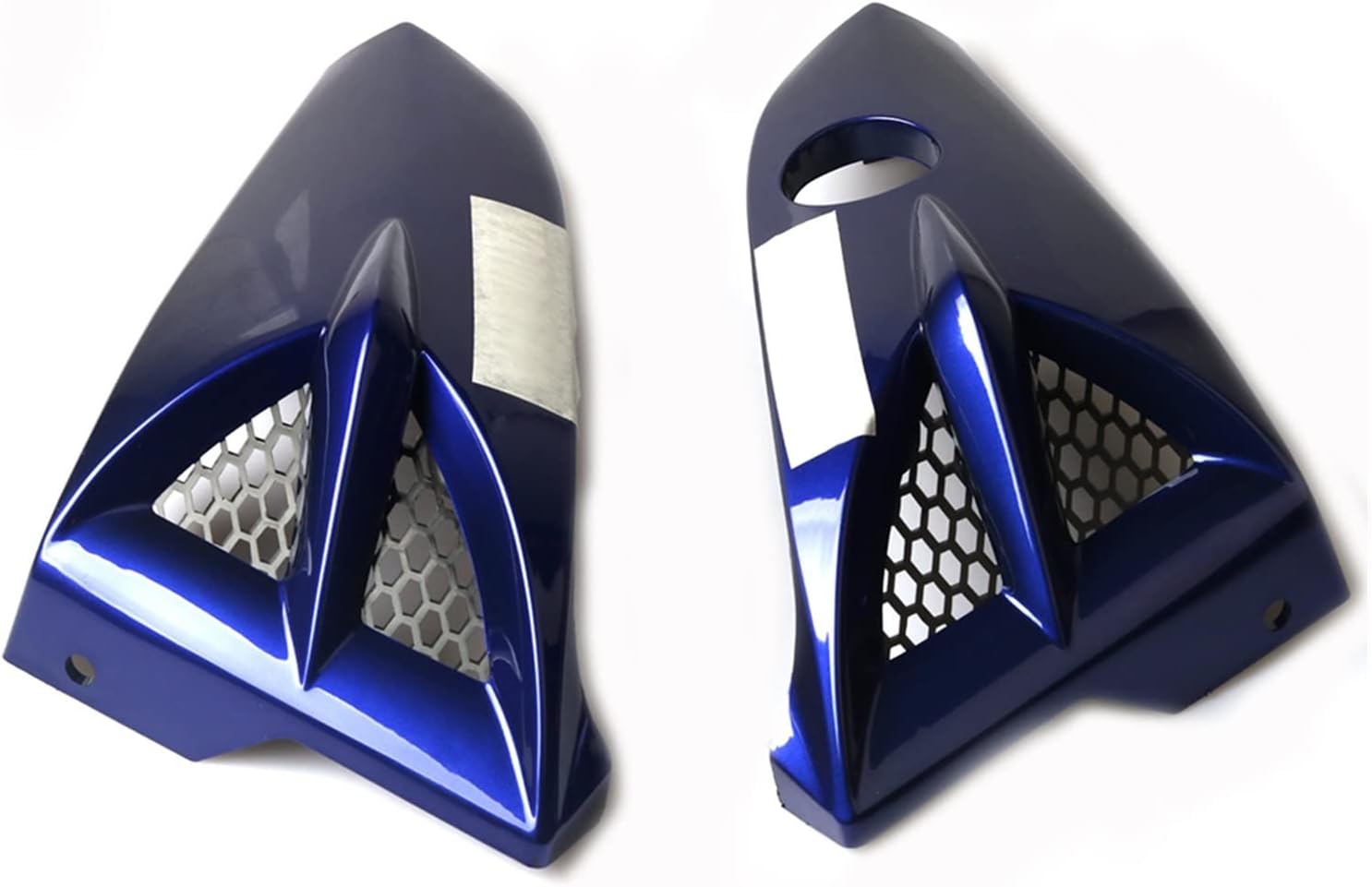 Motorcycle Air Scoop Tank Shroud Cowling Compatible With YBR125 YBR125G YBR 125 G 125G Cover Protection Side Panel Guard Part(07 Blue)