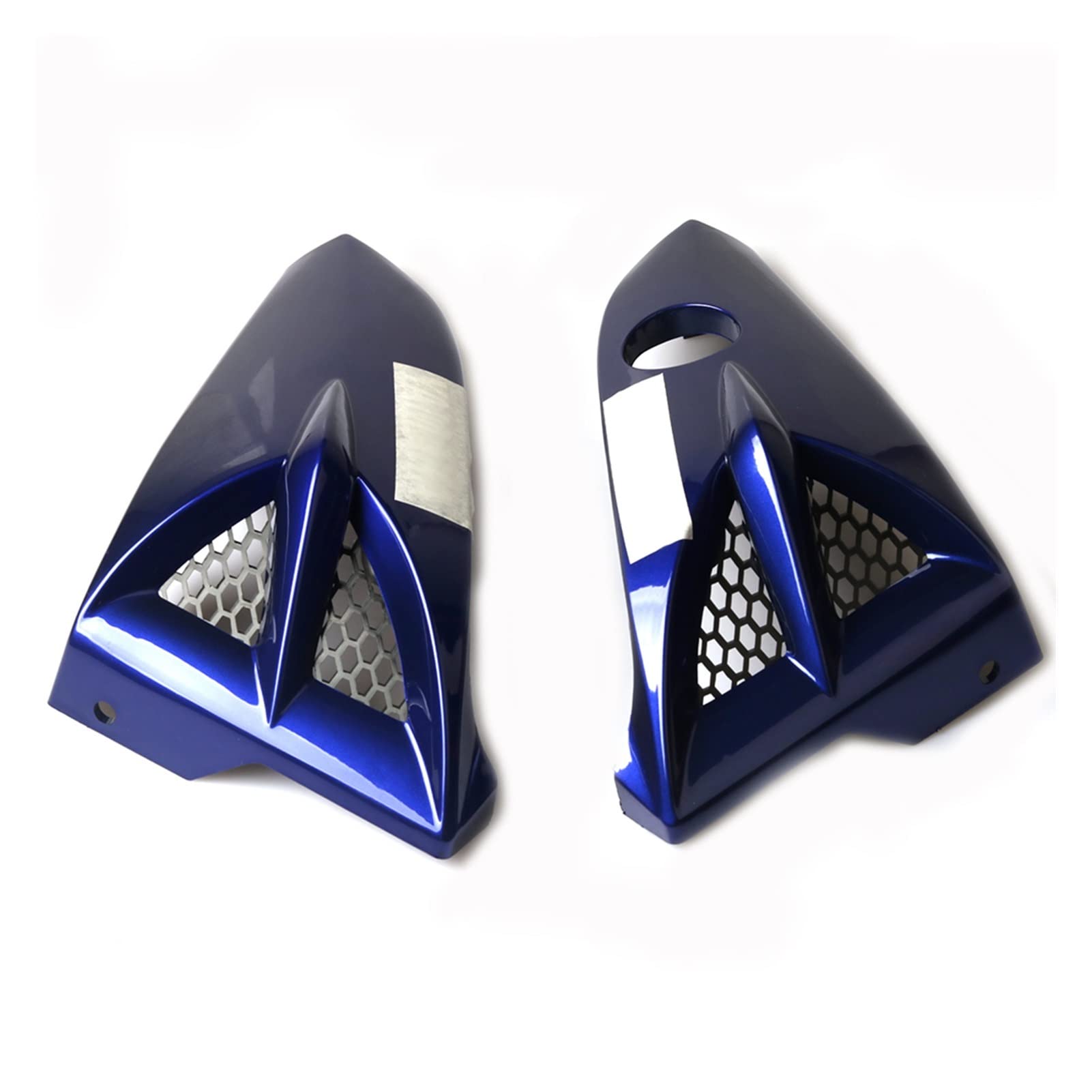LINYY Motorcycle Air Scoop Tank Shroud Cowling Compatible With YAMAHA YBR125 YBR125G YBR 125 G 125G Cover Protection Side Panel Guard Part (Color : 07 Blue)