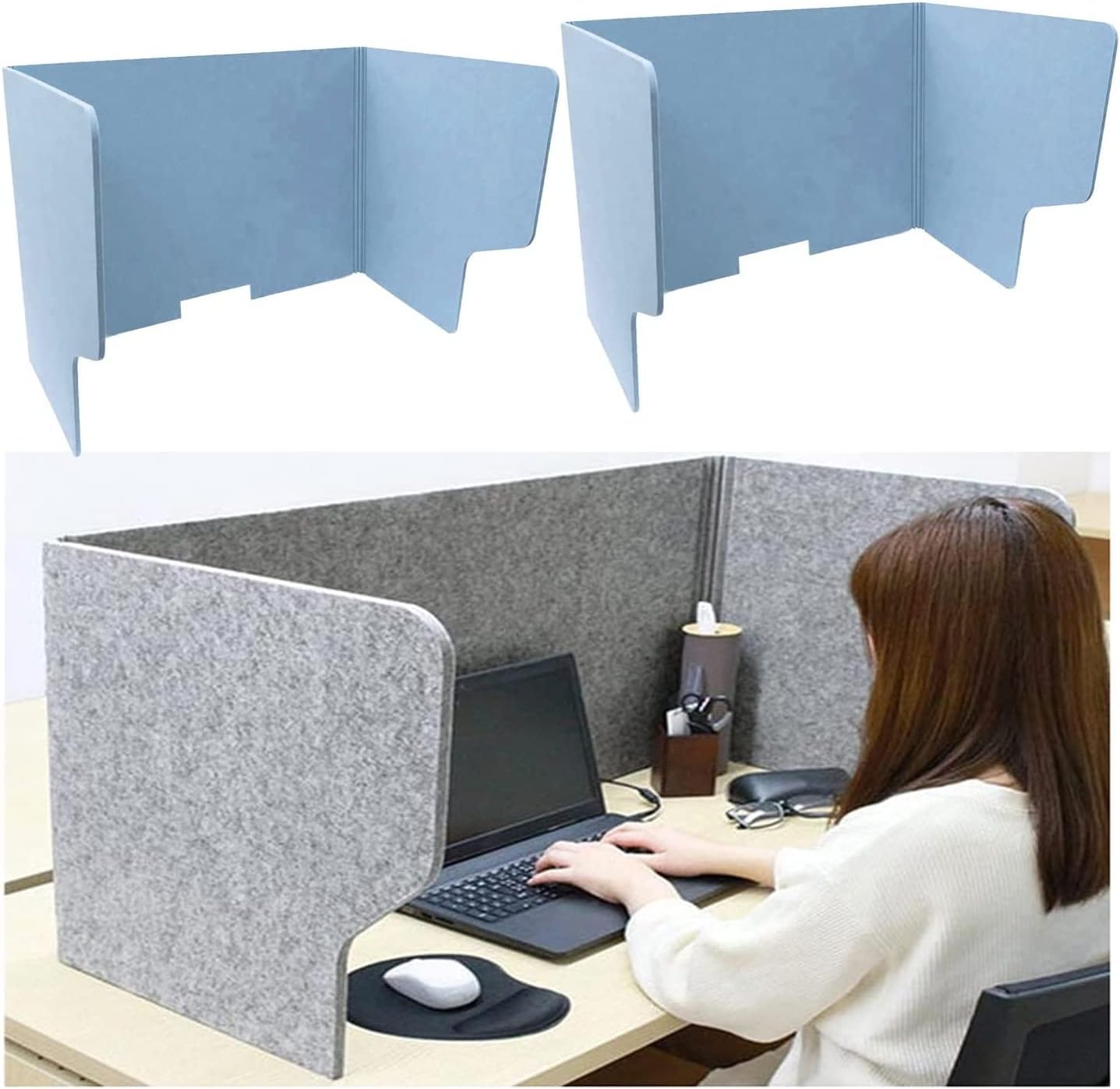 Classroom Privacy Shields for Student Desks Acoustic Partition Desk Dividers Desk