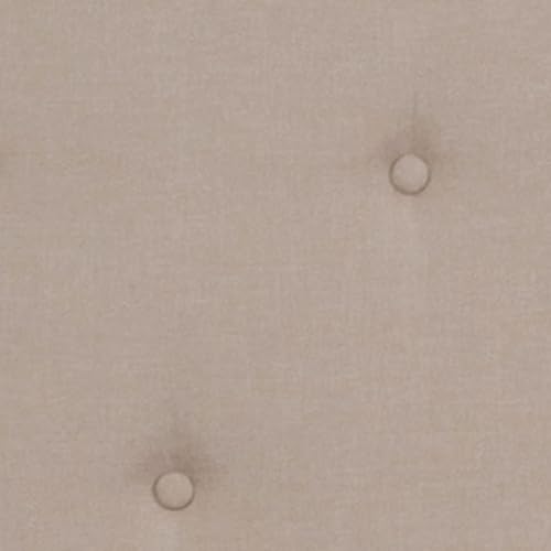 Miniatura 5 de Flash Furniture - Base de cama Roxbury con tapizado de tela beige y diseño capitoné, tamaño Twin Beige,Negro -,Gris-oscuro,Gris,claro