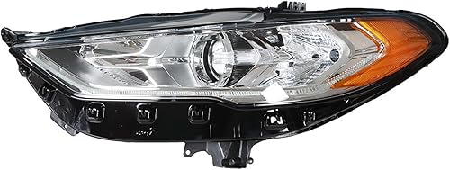 Miniatura 3 de Conjunto de faros delanteros halógenos, proyector lateral del conductor, reemplazo de esquina ámbar para 2017 2018 2019 Fusion FO2502350