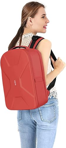 Miniatura 118 de MOSISO Mochila para cámaras réflex digital de un solo objetivo, réflex de un solo objetivo o sin espejo, funda rígida impermeable de 15 a 16