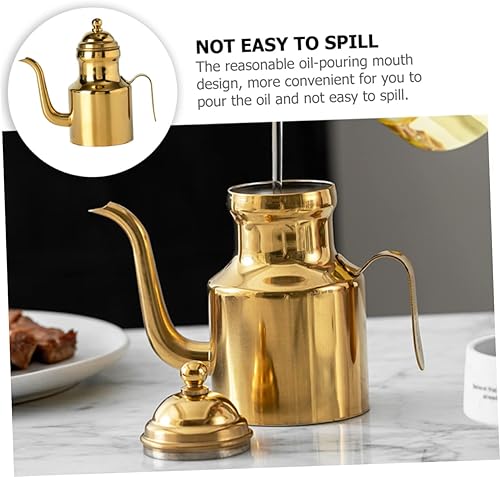 Miniatura 6 de 2 unidades de latas de goteo, cenicero, bebidas, aderezo, jarabe, botella de cocina, soporte de metal, hervidor de agua, grasa de tocino, olla para