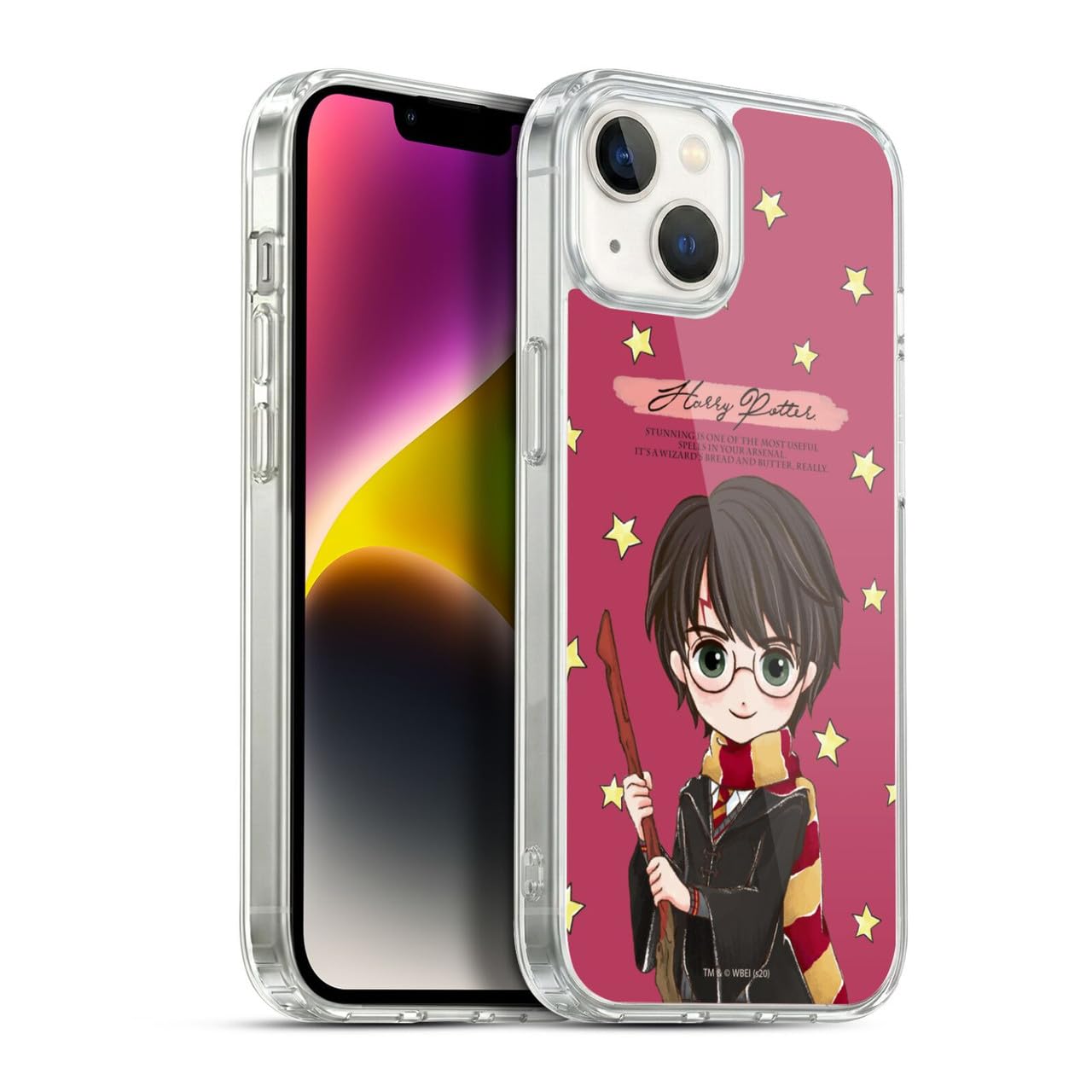 Head Case Designs Licenciado Oficialmente Harry Potter Patrón Luna Reliquias de la Muerte XXXVII Caso Funda de Gel Suave Compatible con Apple iPhone 12 / iPhone 12 Pro — view 115