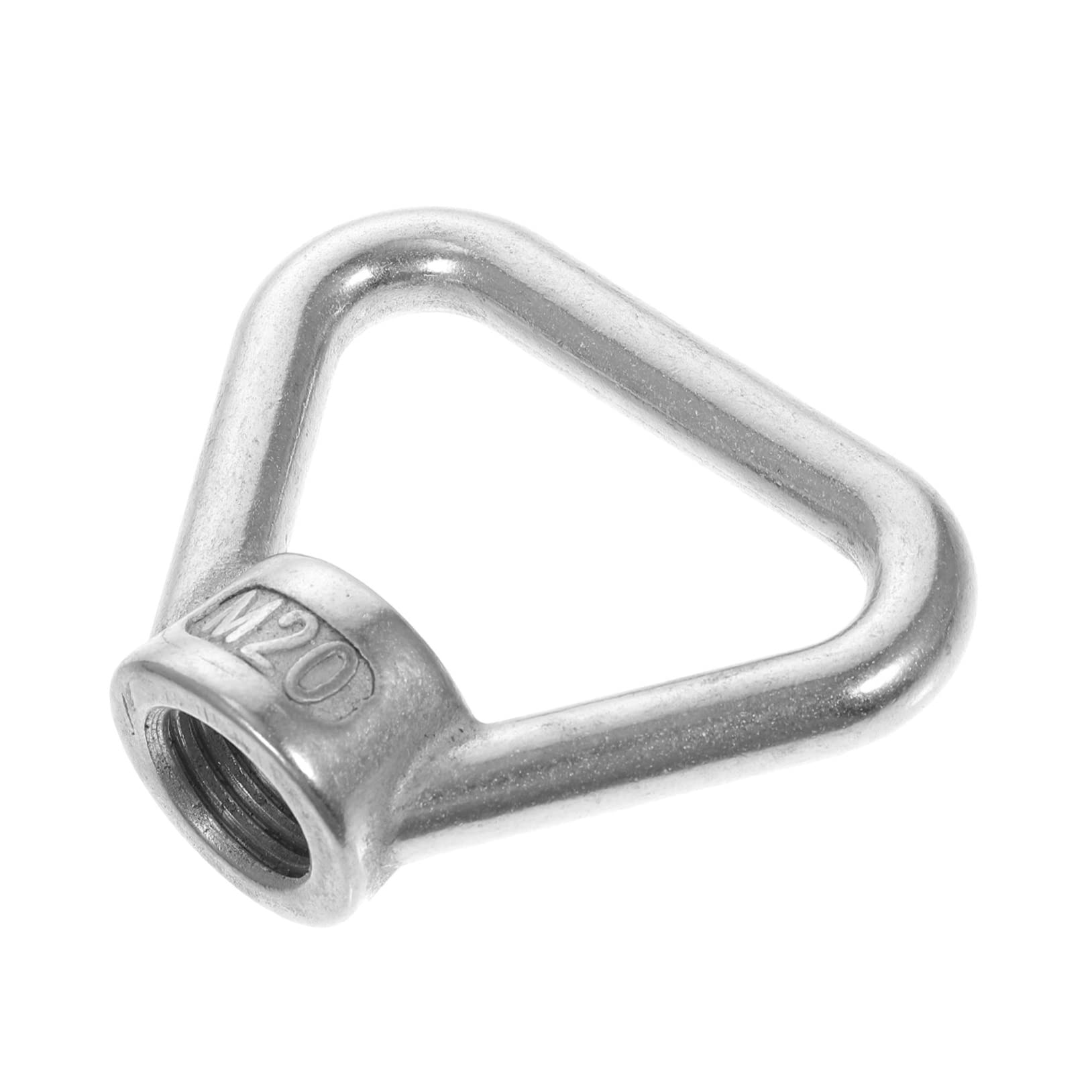 HEALLILY Stainless Steel Nut Threaded Nut Large Triangle Eye for Auto Industrial Use