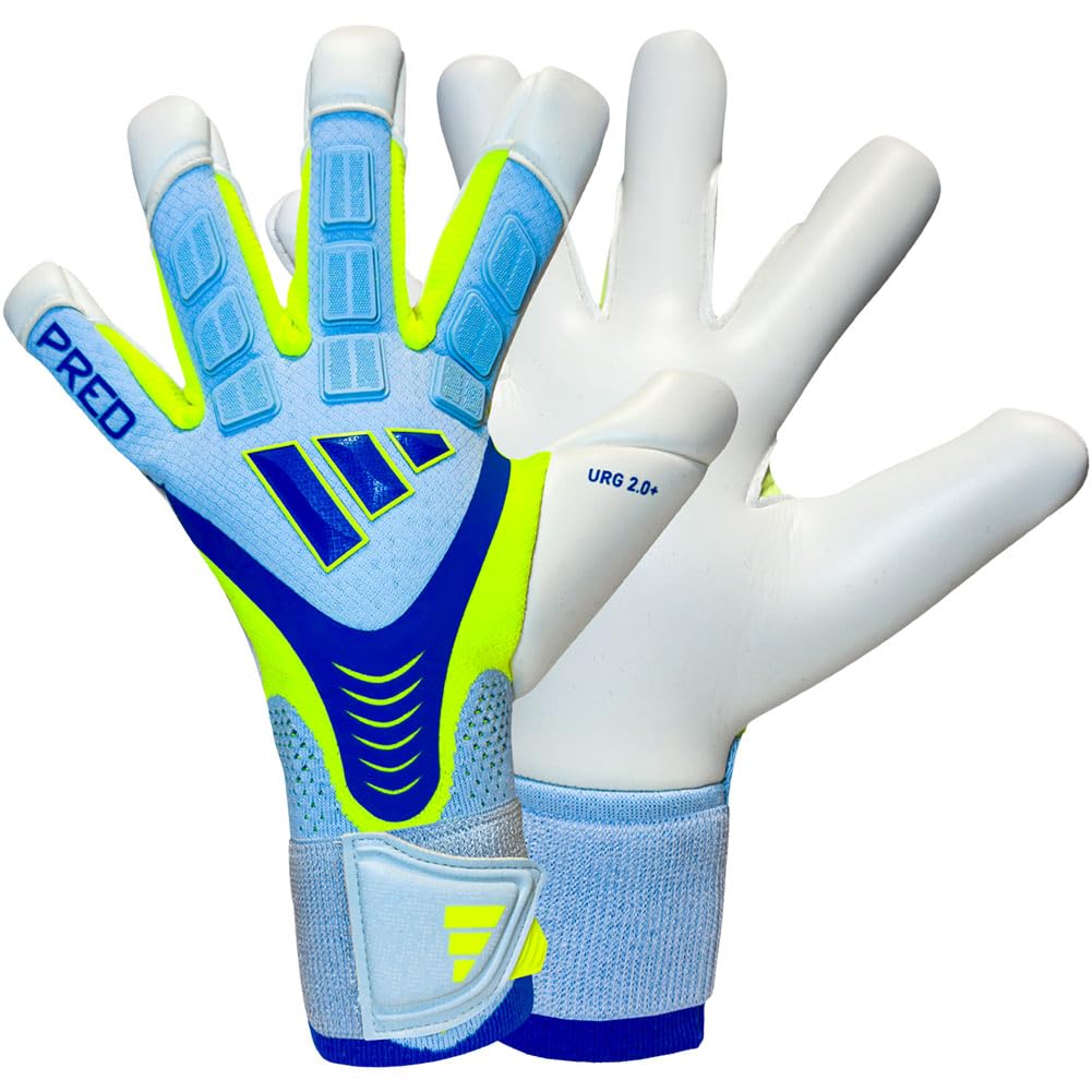 adidas Predator Pro Hybrid Strap Goalkeeper Gloves Size 7.5