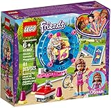 Führe die LEGO Friends Hamster durch den Slalom, über die Rampe und bis zum beeindruckenden Hamsterrad.