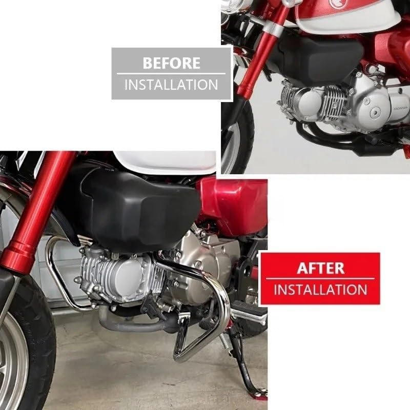 Barre de Protection Moto pour Singe 125 (2019-2023) Noir