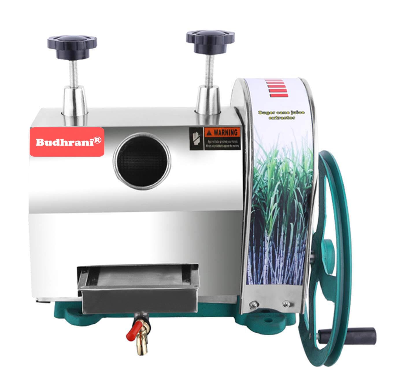 by MASTER MACHINES 3 in 1 Stainless Steel Manual Sugar Cane Juice Machine | Hand Sugar Cane Juicer, Sugarcane Squeezer For Commercial Use MM - 54