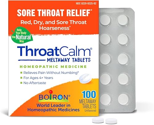 Boiron Tabletas ThroatCalm 100 CT