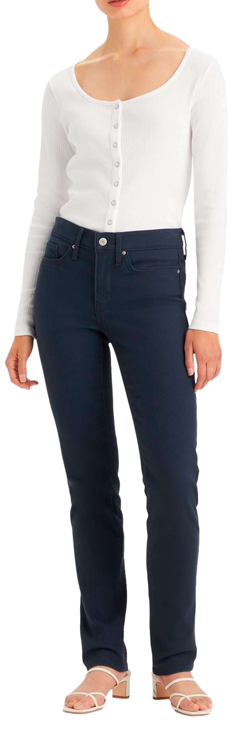 Levi's Women's 312 Shaping Slim, Outer Space Twill, 27W / 32L