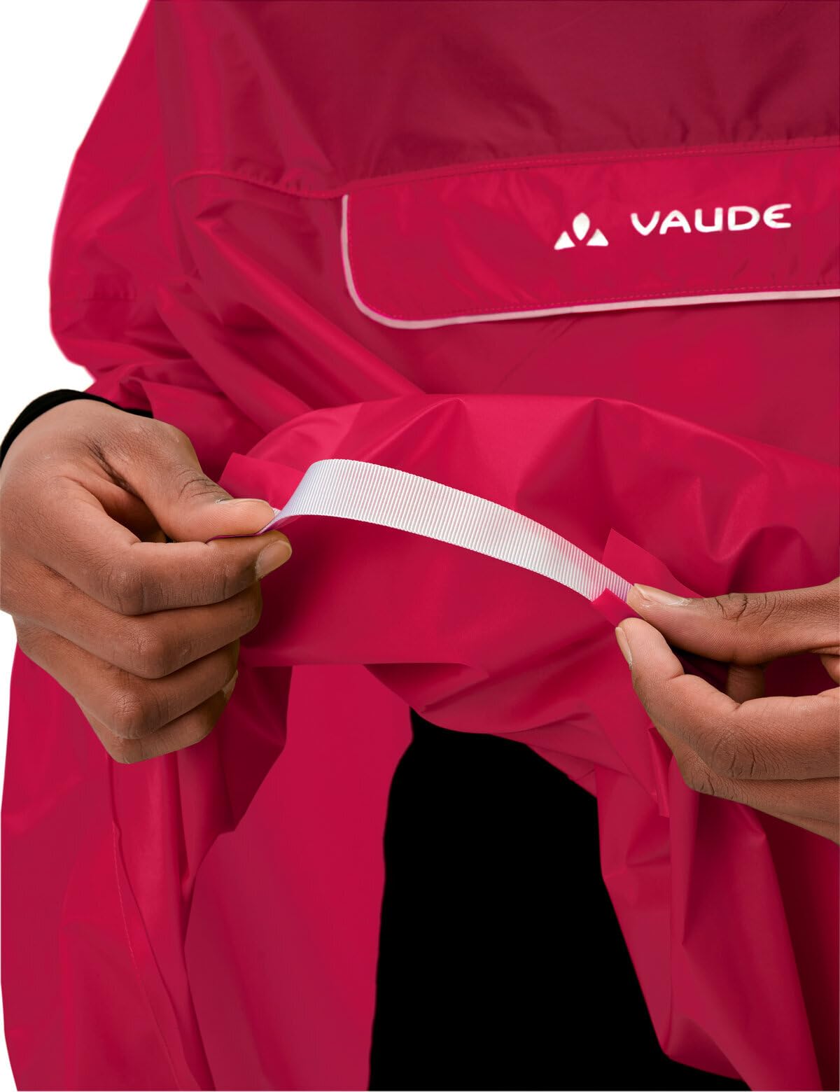 VAUDE Poncho Valdipino - Chubasquero de acampada y senderismo, tamaño XL