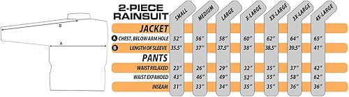 Miniatura 2 de Nelson-Rigg Stormrider - Traje de lluvia, 100% impermeable, incluye pantalones y chaqueta con rayas reflectantes (color amarillo de alta